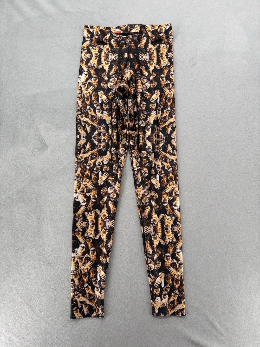 Rare BlackMilk Bee Leggings Stretchy Pants S Bumblebee Insect Pattern